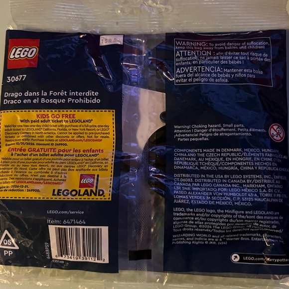 LEGO Harry Potter Draco in the Forbidden Forest 30677 - Picture 2 of 3